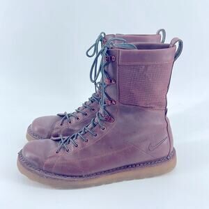 Nike Air Revelstoke Premium leather lace up combat boots sz 11.5